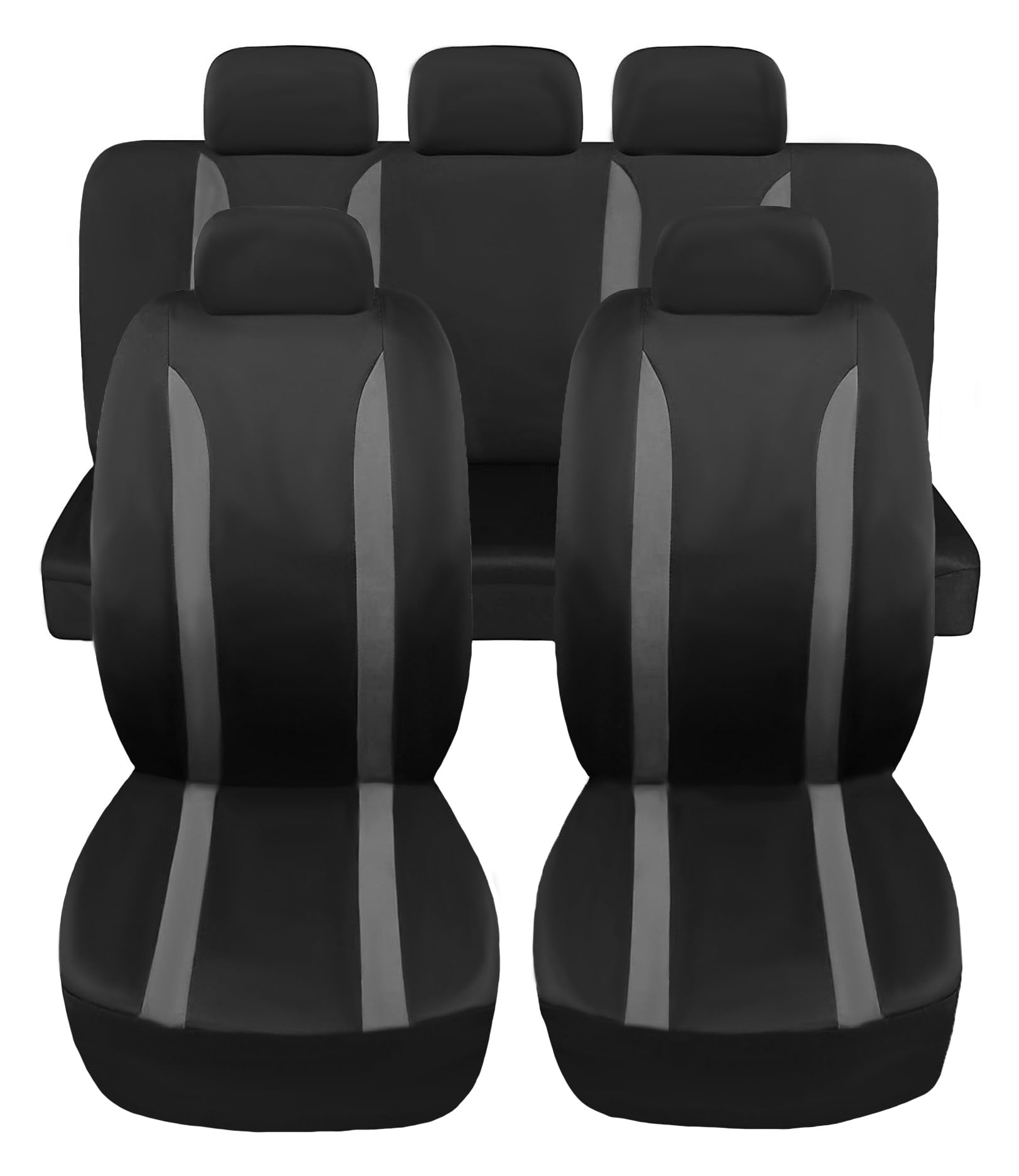 Susy Shop Universelle Sitzbezüge LS09 Farbe Grau Kit vorne und hinten für kleine mittlere Nutzfahrzeuge, nicht für SUVs geeignet Susy Shop Universelle Sitzbezüge LS09 Farbe Grau Kit vorne und hinten für kleine mittlere Nutzfahrzeuge, nicht für SUVs geeignet von Susy Shop