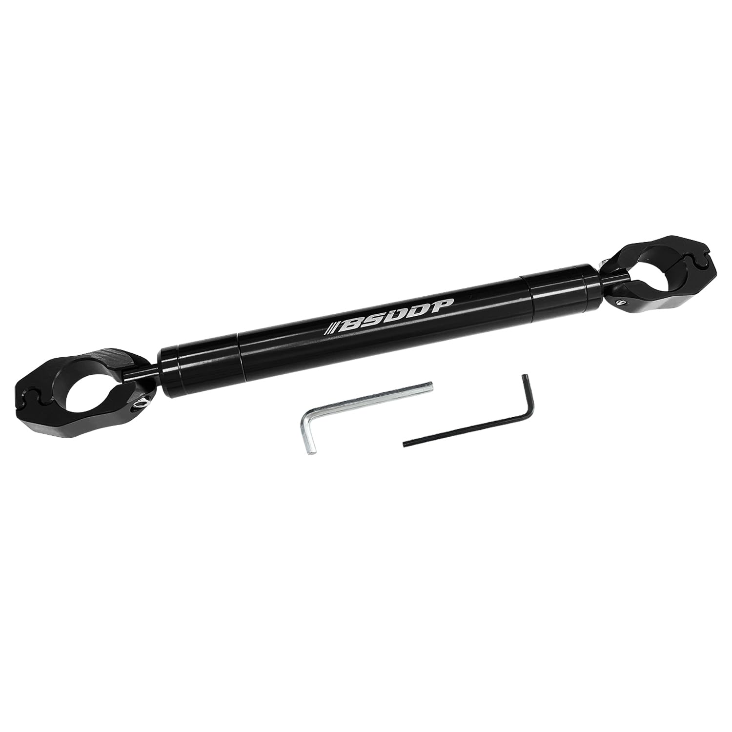 Sutekus Universelle verstellbare Motorrad-Lenkerstange mit 22 mm Klemmdurchmesser, Aluminiumlegierung, Motorrad-Lenker, Querstange, Schwarz Sutekus Universelle verstellbare Motorrad-Lenkerstange mit 22 mm Klemmdurchmesser, Aluminiumlegierung, Motorrad-Lenker, Querstange, Schwarz von Sutekus
