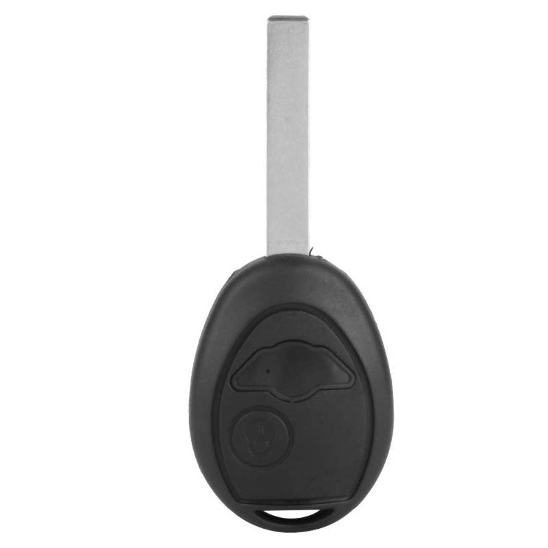 Key Shell Case, 2 Tasten Schwarz Auto ABS Remote Key Fob Fall Deckung Shell Fit für Mini One Cooper S R50 von Suuonee