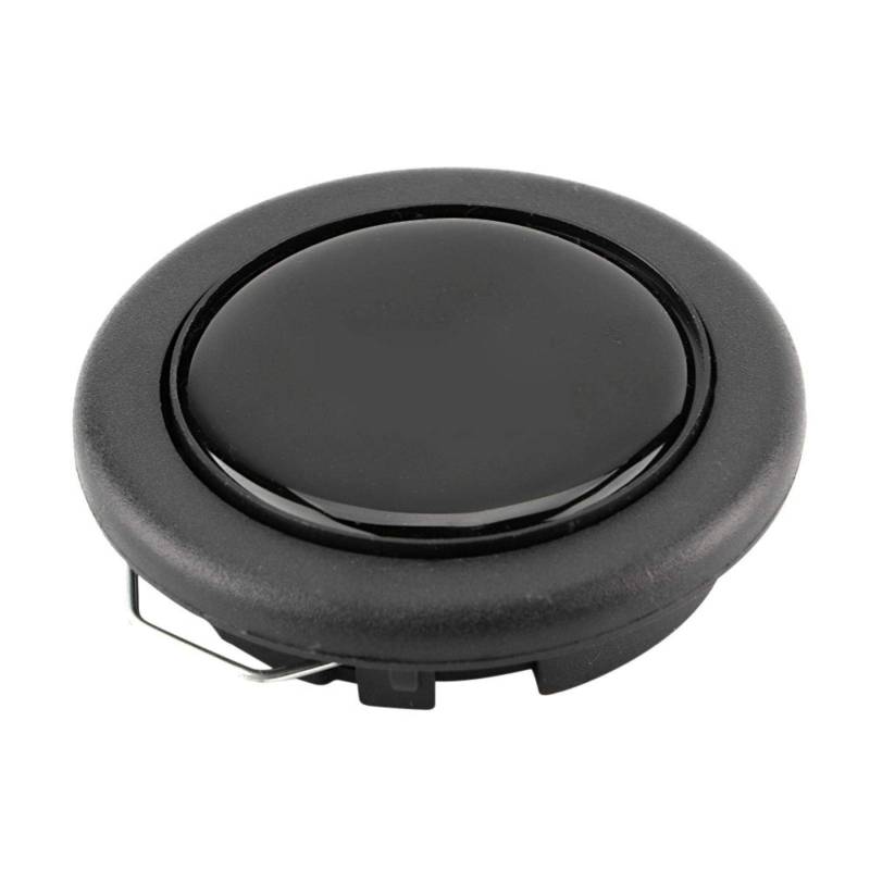 Suuonee Auto Hupenknopf, Universal Modified Auto Lenkrad Hupenknopf Ersatz Schwarz von Suuonee