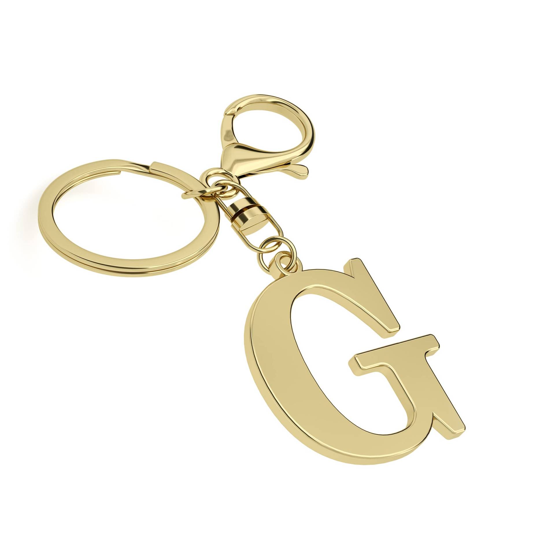 Suweibuke Edelstahl Gold Buchstabe A-Z Schlüsselanhänger für Damen Herren, Initiale Buchstabe Anhänger mit Schlüsselring, Charms für Schlüsselrucksack Tasche, GOLD-G, Durchschnittliche Größe Suweibuke Edelstahl Gold Buchstabe A-Z Schlüsselanhänger für Damen Herren, Initiale Buchstabe Anhänger mit Schlüsselring, Charms für Schlüsselrucksack Tasche, GOLD-G, Durchschnittliche Größe von Suweibuke
