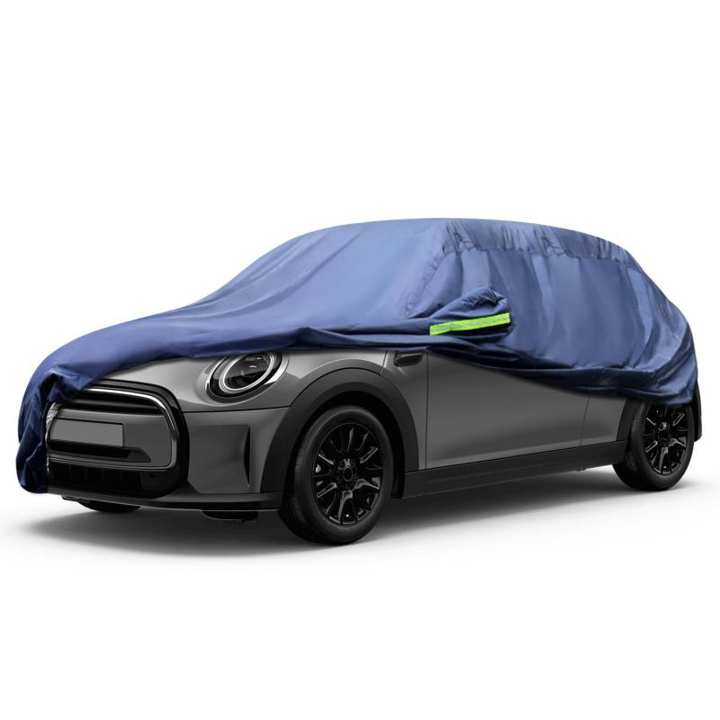 Svnqney Autoabdeckplane 10 Schichten Vollgarage Autoabdeckung Vollgarage Staubdicht Wasserdicht Autohülle Autoplane Car Cover für Mini cooper5 2000-2022 von Svnqney