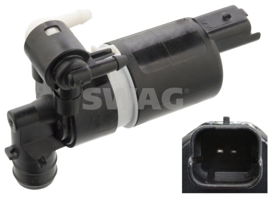 Waschwasserpumpe, Scheibenreinigung Swag 62 10 5955 Waschwasserpumpe, Scheibenreinigung Swag 62 10 5955 von Swag