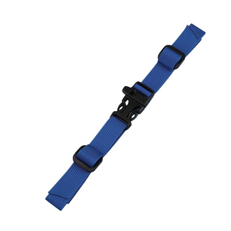 Swetopq Rucksack Verstellbarer Brustgurt Rucksackgurt Rucksack Brustgurt Verschluss Outdoor Schultergurt Fester Gürtel, blau, One size von Swetopq