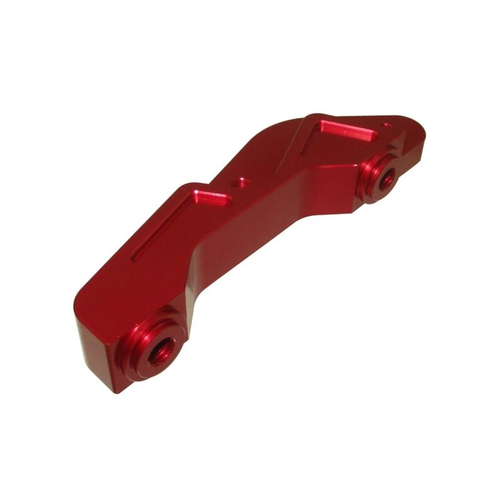 CNC-gefräster 6-mm-Bremssattel for 82-mm-Racing-4-Kolben for Pitbike-Superbike(Red) von SwiPle