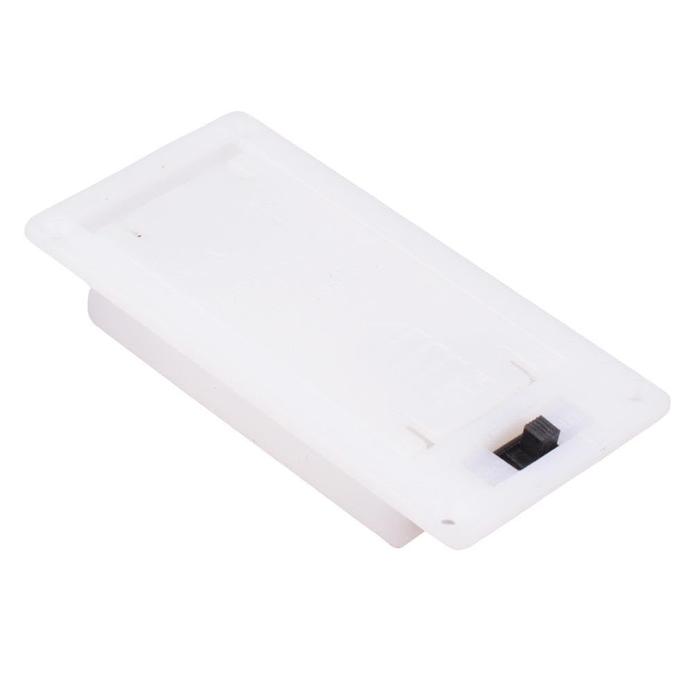 AAA x 2 Scharnier weiß Batteriehalter mit Schalter AAA x 2 Scharnier weiß Batteriehalter mit Schalter von Switch Electronics