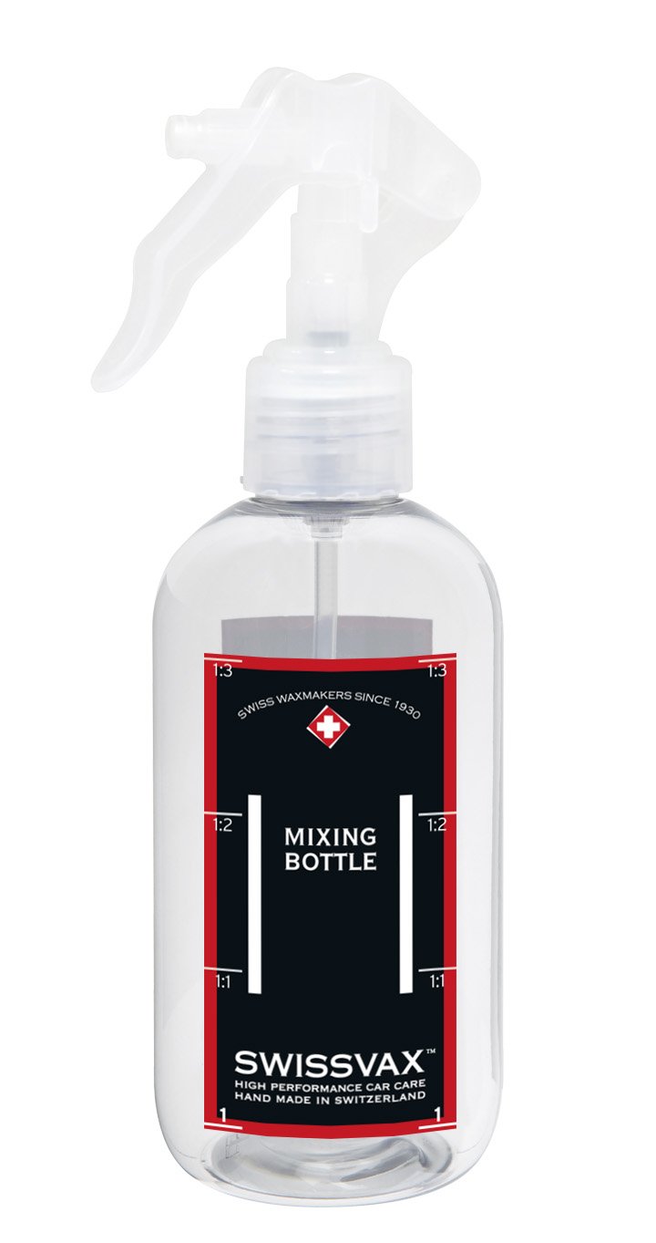 SWISSVAX SWIZÖL Mixing Bottle mit Mischskala, 250 ml von SWISSVAX
