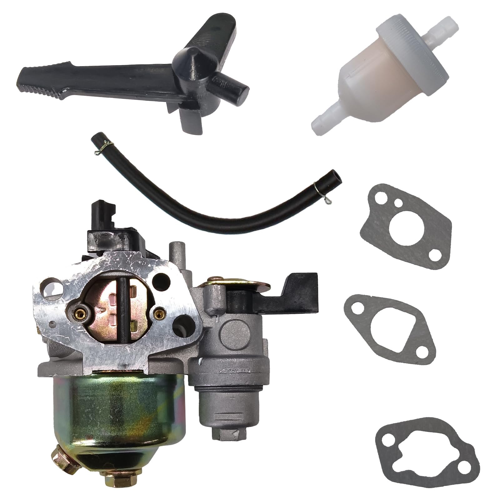 Vergaser,GX160 5,5 PS GX200 16100 Vergaserfiltersatz,GX160 GX200 Vergaser mit Luftfilter-Tuning-Kit 17210-ZE1-517 für Honda GX120 GX140 GX 160 GX168 GX200 5 PS 5,5 PS 6,5 PS Motor Vergaser,GX160 5,5 PS GX200 16100 Vergaserfiltersatz,GX160 GX200 Vergaser mit Luftfilter-Tuning-Kit 17210-ZE1-517 für Honda GX120 GX140 GX 160 GX168 GX200 5 PS 5,5 PS 6,5 PS Motor von Swsdee