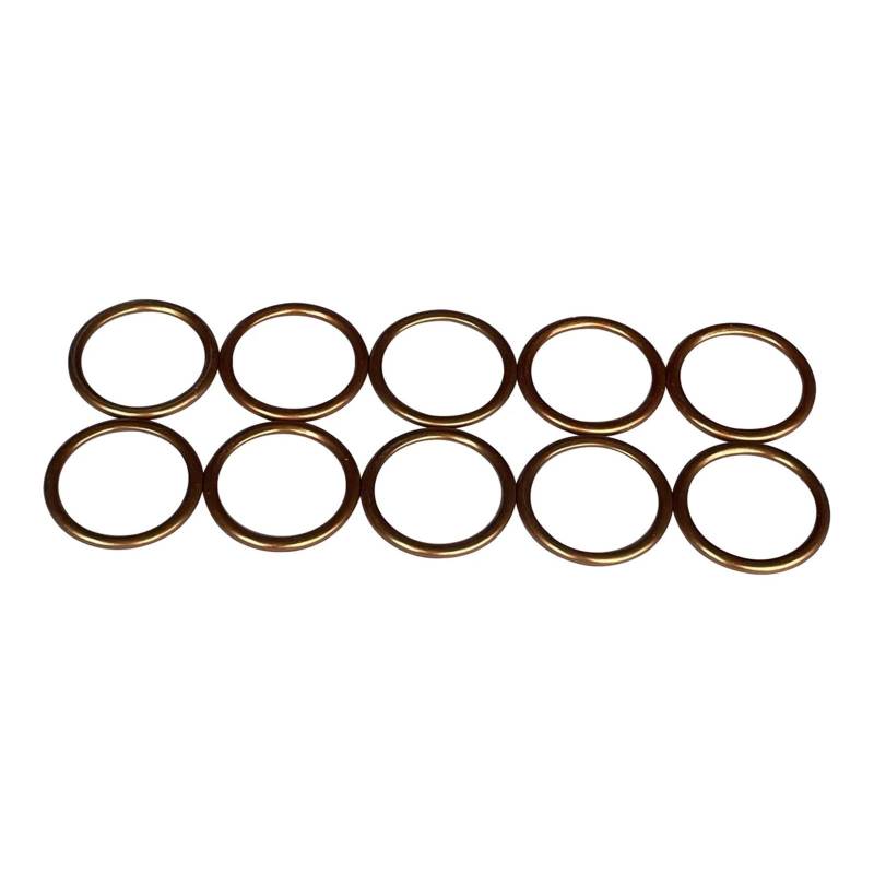 32X40X4MM Motorrad Auspuffrohr Dichtung for XP530 T-Max FZX750 TT-R125 TTR125 2000-07 XJ400L XJ400S XJ600S XJ600N 92-02(10PCS) von SxcXChAom