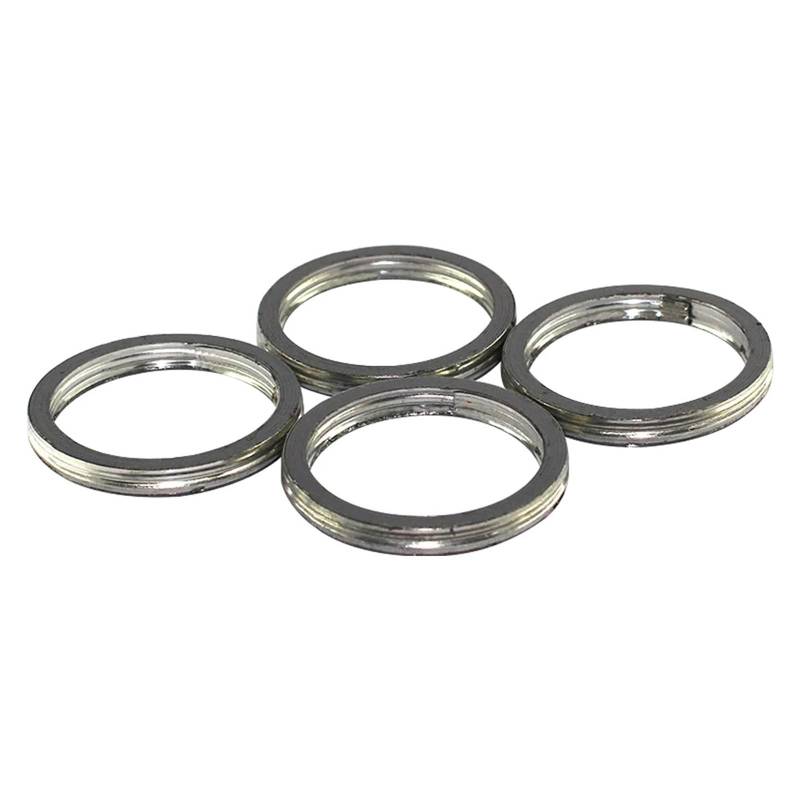 42MM Motorrad Auspuffrohr Header Schalldämpfer Dichtung for Grizzly 550 YFM5F 2009-2014 Raptor 700 YFM700R YFM70R 2006-2014(4pcs) von SxcXChAom