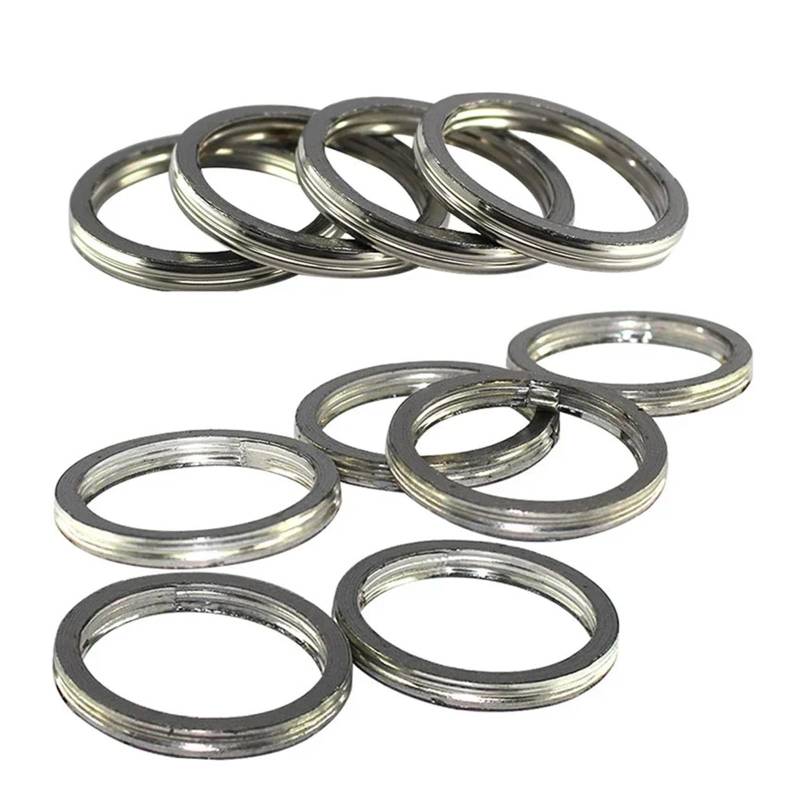 42MM Motorrad Auspuffrohr Header Schalldämpfer Dichtung for Raptor 700 YFM700R YFM70R 2006-2014 Grizzly 550 YFM5F 2009-2014(10pcs) von SxcXChAom