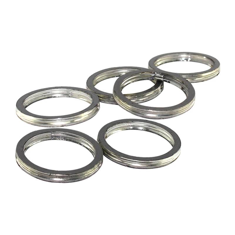 43MM Motorrad Auspuffrohr Header Schalldämpfer Dichtung for ST1100 1991-1994 CTX1300 2014 CB1000R 2016 ATC250SX 1985-1987(6pcs) von SxcXChAom