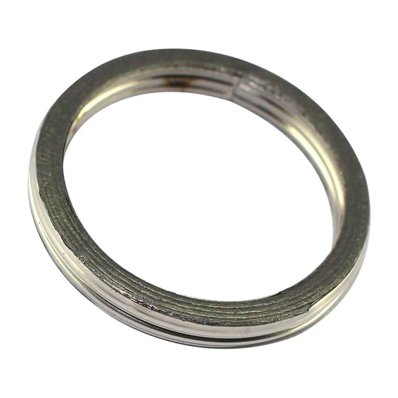 45mm Motorrad Schalldämpfer Auspuffrohr Header Dichtung for CRF250F CB1000 SXS1000 XR400R XR250R XR650R(1pcs) von SxcXChAom