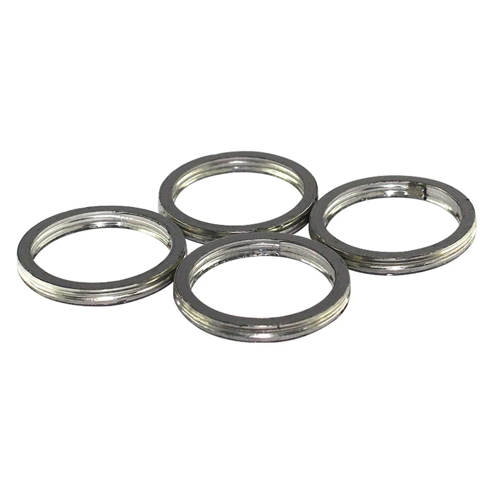 45mm Motorrad Schalldämpfer Auspuffrohr Header Dichtung for CRF250F CB1000 SXS1000 XR400R XR250R XR650R(4pcs) von SxcXChAom