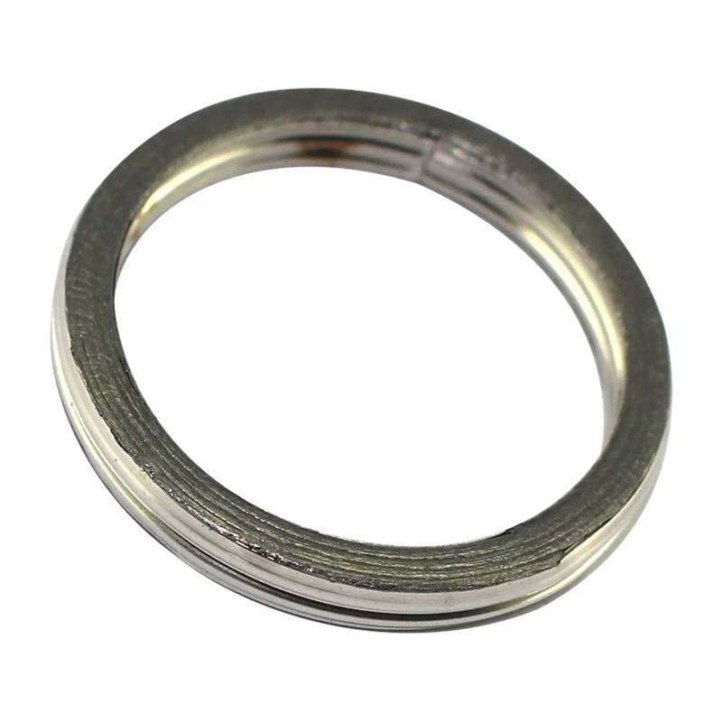45mm Motorrad Schalldämpfer Auspuffrohr Header Dichtung for XR400R XR250R XR650R CRF250F CB1000 SXS1000(1pcs) von SxcXChAom