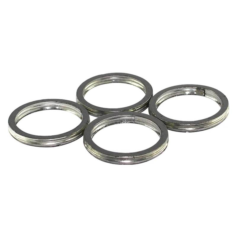 45mm Motorrad Schalldämpfer Auspuffrohr Header Dichtung for XR400R XR250R XR650R CRF250F CB1000 SXS1000(4pcs) von SxcXChAom