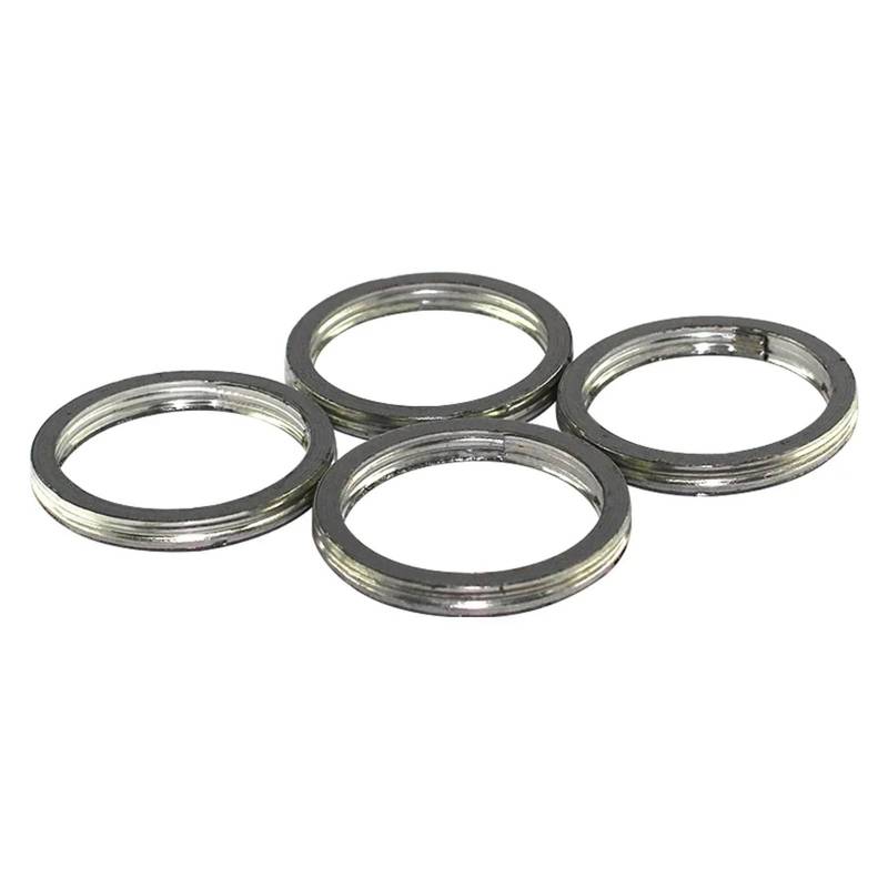 45mm Motorrad Schalldämpfer Auspuffrohr Header Dichtung for XR400R XR250R XR650R CRF250F CB1000 SXS1000(4pcs) von SxcXChAom