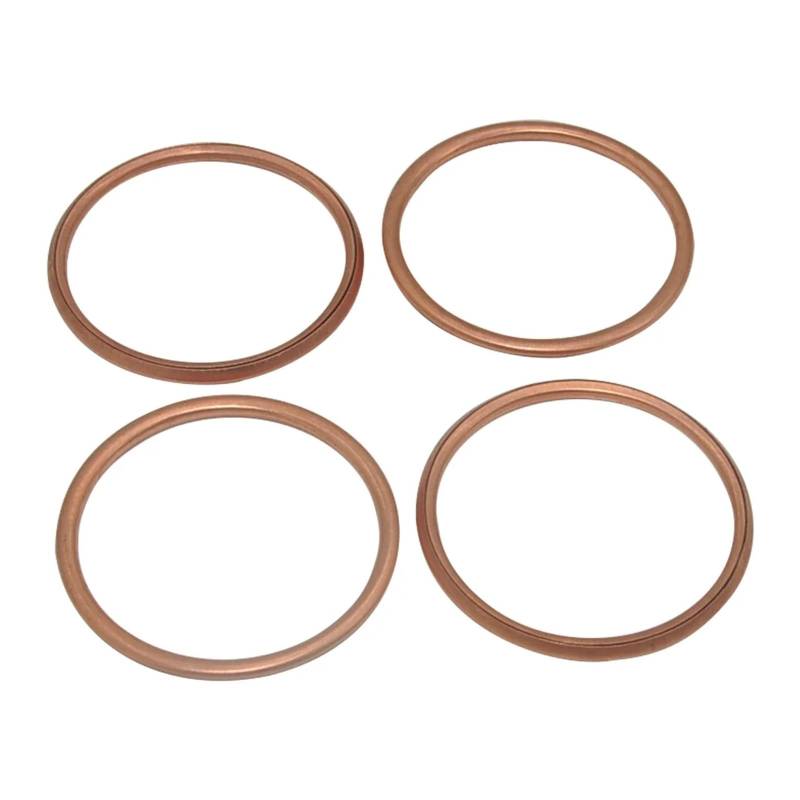 4PCS Motorrad Auspuffrohr Dichtung for SXS700 17-18 TRX700XX 08-09 XRV750 Afrika twin 750 93-03 von SxcXChAom