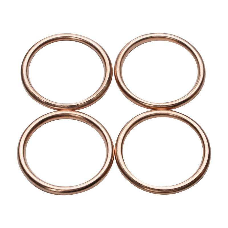 4PCS Motorrad Schalldämpfer Auspuffrohr Dichtung for VF1100 83-86 CB600F 98-10 CB400F CB-1 89-90 CB500 94 96-00 2002 13-17 CB550 1983 von SxcXChAom