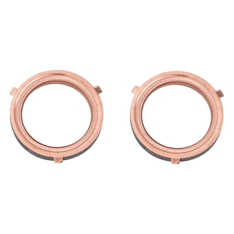 Motorrad Auspuffrohr Dichtung for TT-R90 TTR90 2000-2007 TTR110E TT-R110 2008-2017 T90D T80D T50 SRV250(2 pcs) von SxcXChAom
