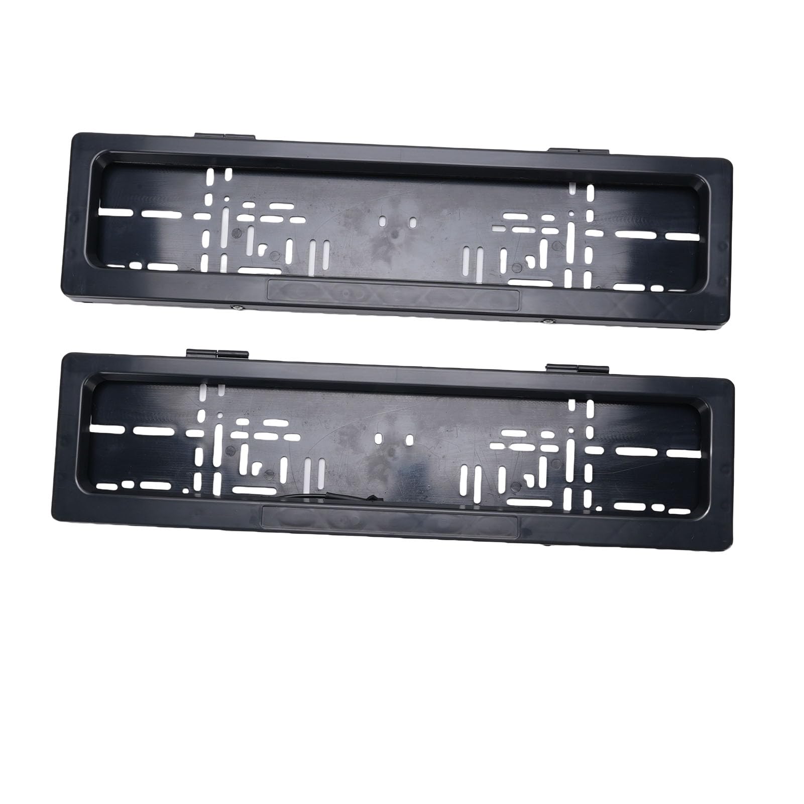 2pcs Schwarze Kennzeichenrahmen mit Fernbedienung, ABS -Kunststoff Vorderen Nummernschildinhaber, Stromverstärker mit Indikator für Europäisches Elektrofahrzeug -Tag 2pcs Schwarze Kennzeichenrahmen mit Fernbedienung, ABS -Kunststoff Vorderen Nummernschildinhaber, Stromverstärker mit Indikator für Europäisches Elektrofahrzeug -Tag von Sxhlseller