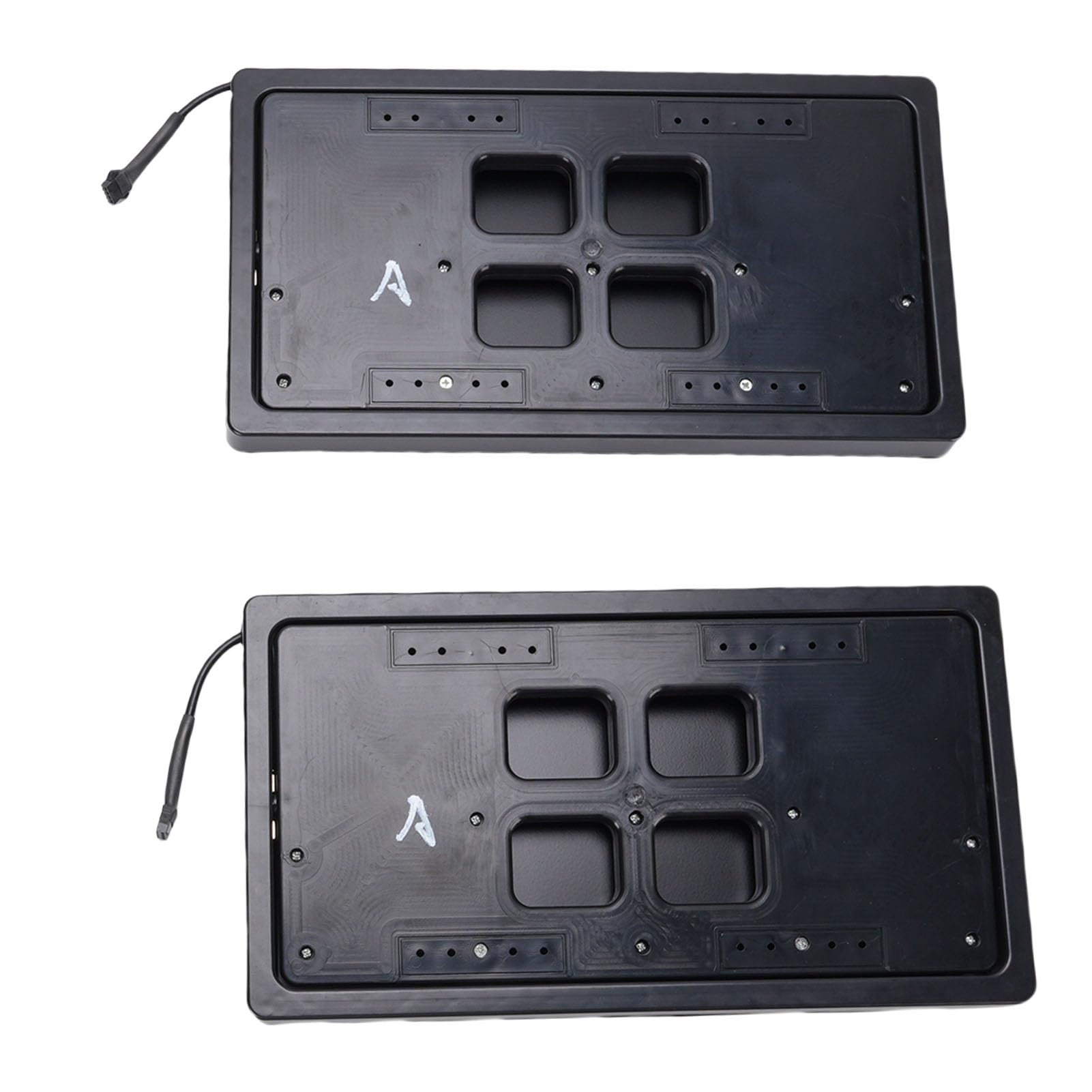 2pcs Schwarze Nummernschildrahmen Vollen Schutz und Verhindern Sie Kratzwinddurchdringliche Kennzeichenhalter für Uns Ca Platten 2pcs Schwarze Nummernschildrahmen Vollen Schutz und Verhindern Sie Kratzwinddurchdringliche Kennzeichenhalter für Uns Ca Platten von Sxhlseller