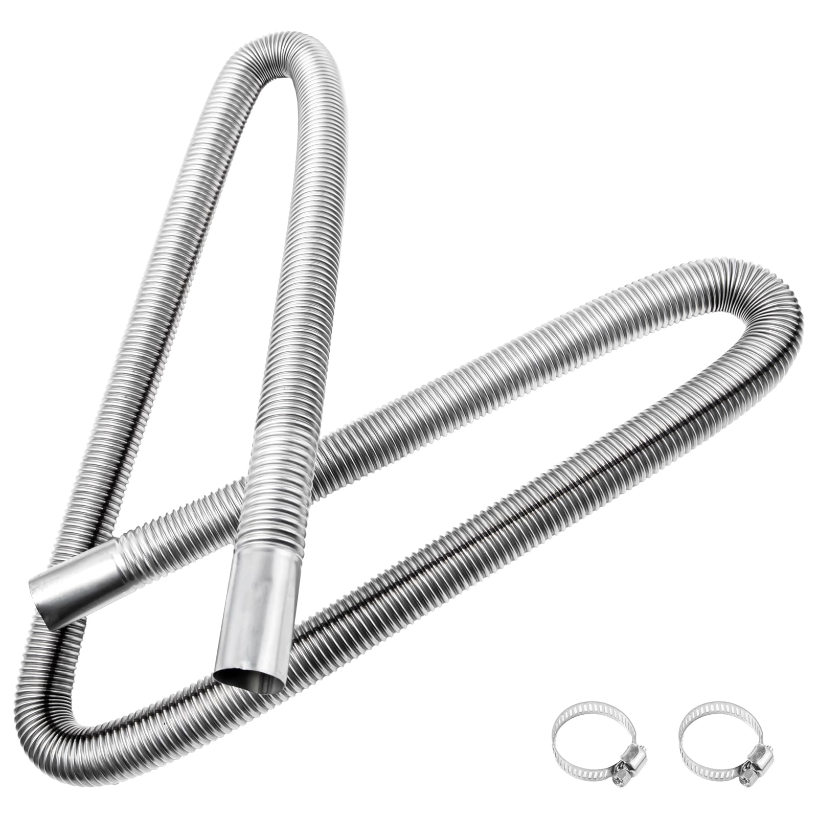 Sxutop 150 cm Abgasschlauch Standheizung Auto Edelstahl Abgasrohr Standheizung Auspuffrohr Edelstahl Diesel Abgasrohr mit Edelstahlklammern Auto Abgasschlauch für Stromerzeuger Diesel Heizung Sxutop 150 cm Abgasschlauch Standheizung Auto Edelstahl Abgasrohr Standheizung Auspuffrohr Edelstahl Diesel Abgasrohr mit Edelstahlklammern Auto Abgasschlauch für Stromerzeuger Diesel Heizung von Sxutop