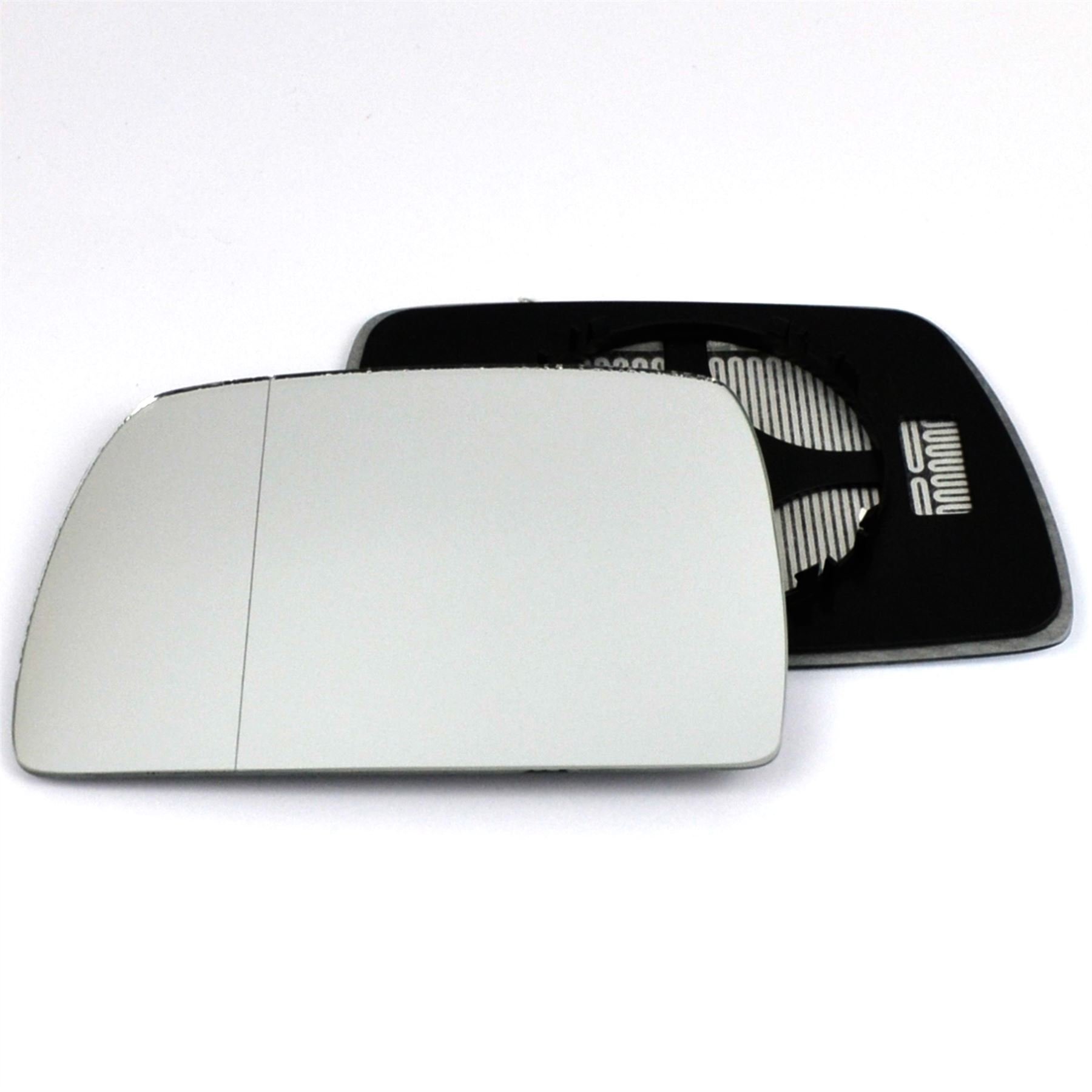Für BMW X3 E83 2004–2008 an Seite Flügel Tür Spiegel Weitwinkel Glas beheizbar mit Trägerplatte von Sylgab