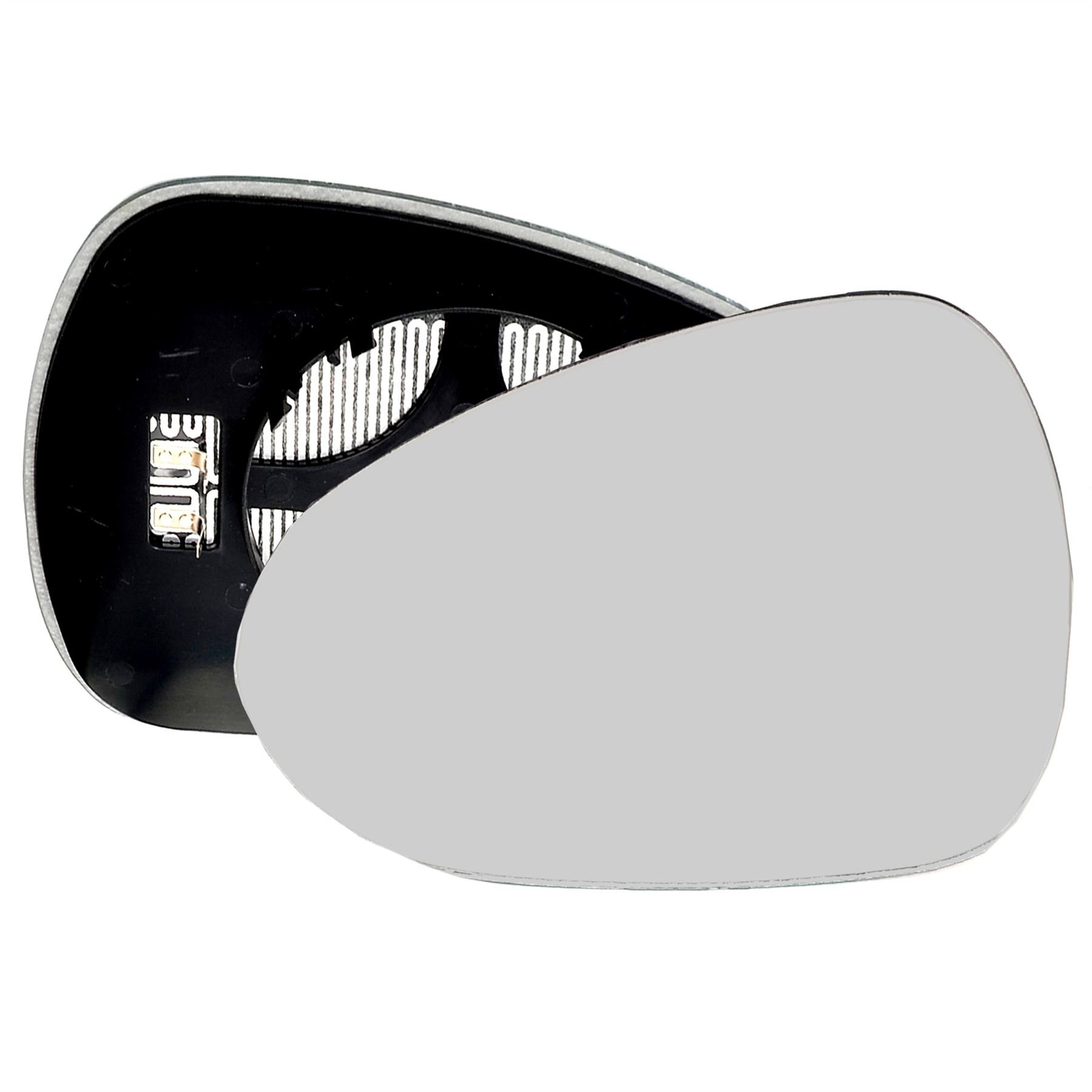 Für Seat Leon 2009–2012 an Seite Flügel Tür Spiegel konvex Glas beheizbar mit Trägerplatte von Sylgab