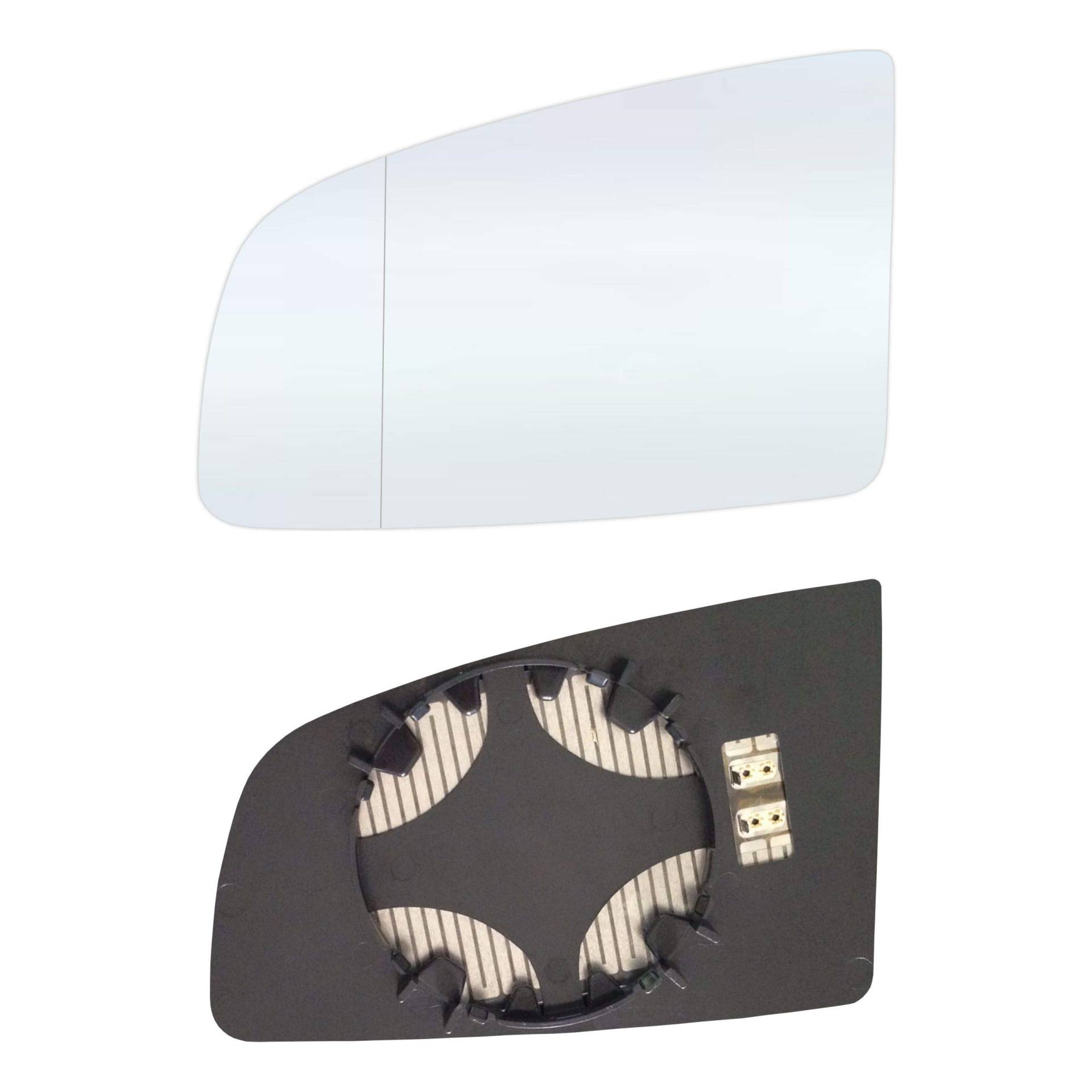 Links Fahrerseite Asphärish Spiegelglas mit Platte und Heizung #AM-OLOA00-LWAH von Sylgab