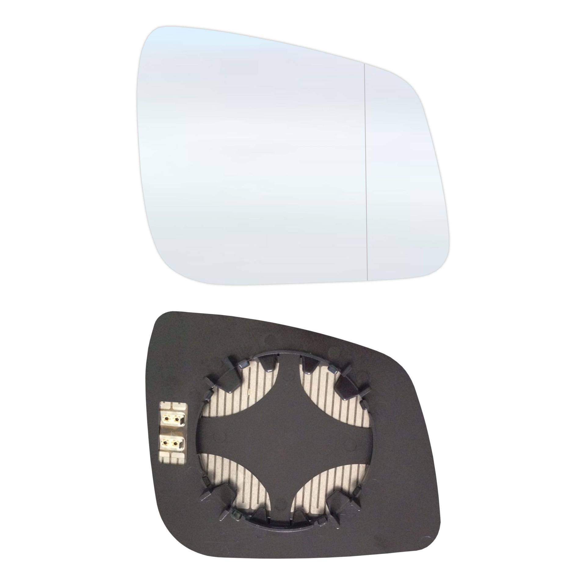 Rechts Beifahrerseite Asphärish Spiegelglas mit Platte und Heizung #AM-MSAW16908-RWAH von Sylgab