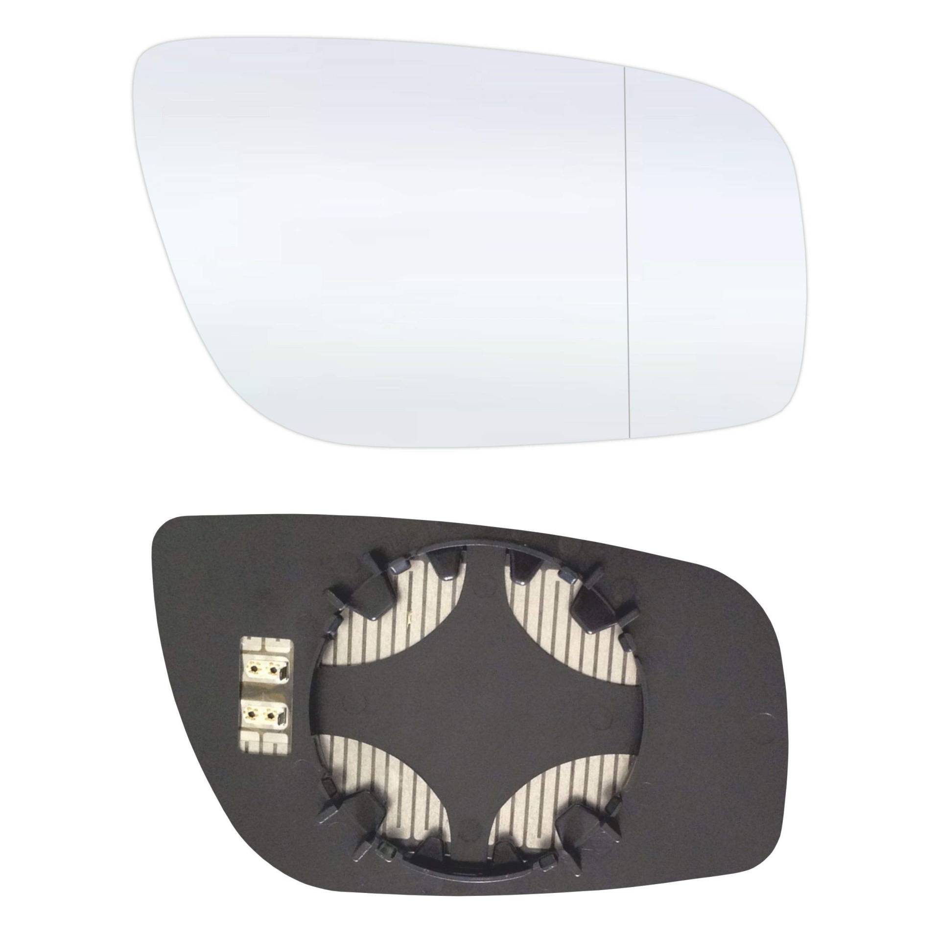 Rechts Beifahrerseite Asphärish Spiegelglas mit Platte und Heizung #AM-MSEW21106-RWAH von Sylgab