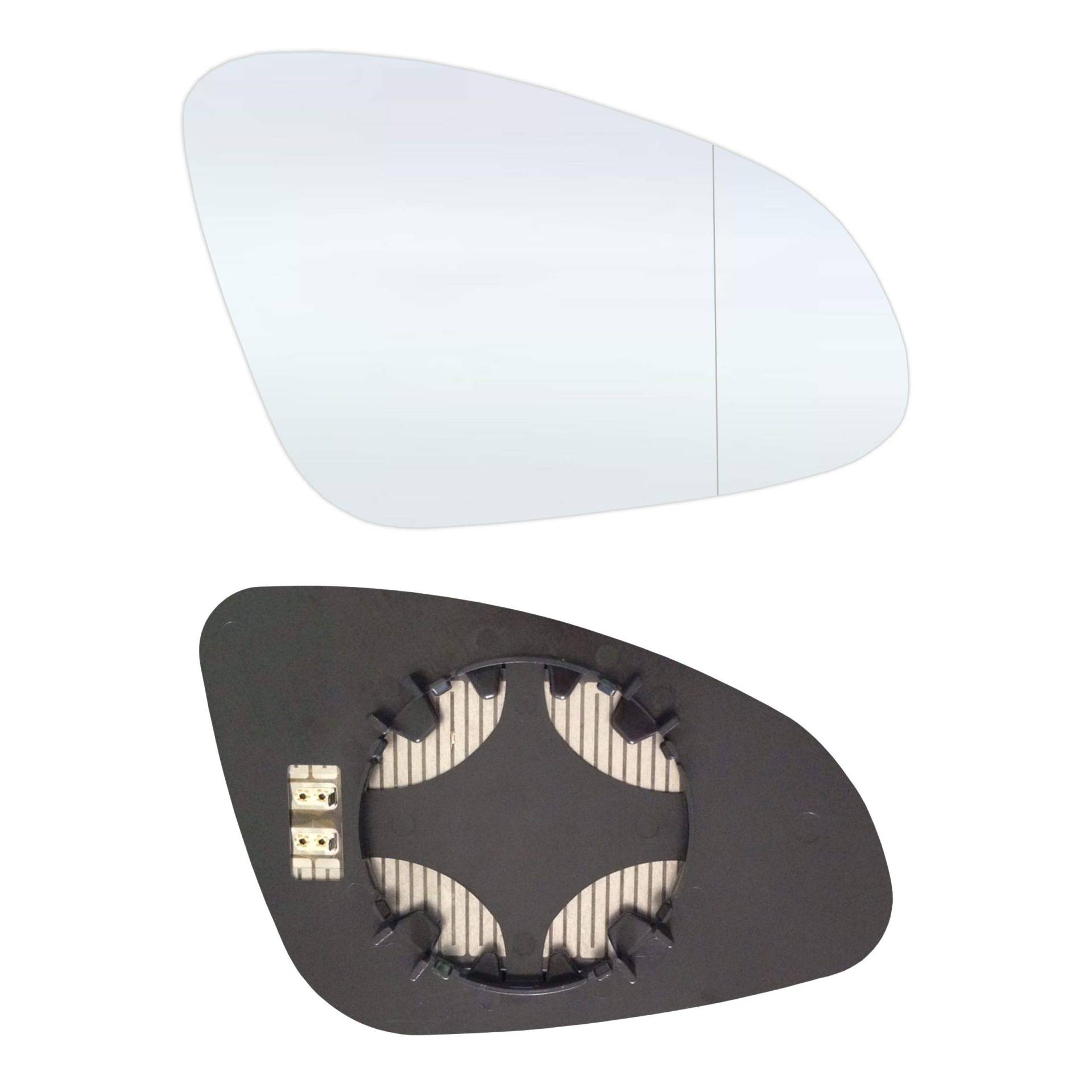 Rechts Beifahrerseite Asphärish Spiegelglas mit Platte und Heizung #AM-OLASAJ10-RWAH von Sylgab