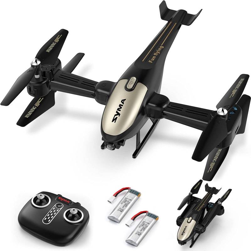 SYMA X700 Drohnen für Kinder, RC Drohne mit Höhenhaltung, 2 Geschwindigkeitsmodi, RC Quadcopter mit 2 Batterien Längere Flugzeit, Ein-Knopf 360° Flip, Flugzeug Geschenk Spielzeug für Anfänger von SYMA