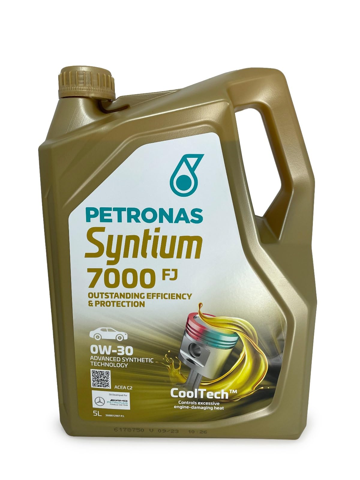 Motoröl Petronas Syntium 7000 FJ 0W30, 5 Liter Motoröl Petronas Syntium 7000 FJ 0W30, 5 Liter von Syntium
