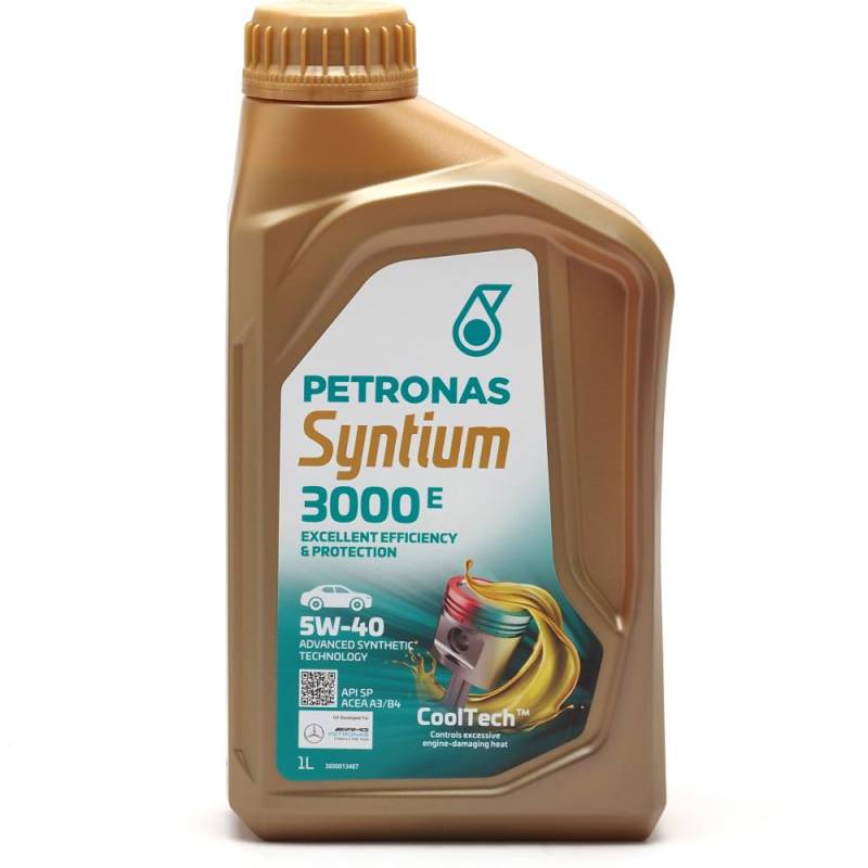 PETRONAS Syntium 3000 E 5W-40 | 1 Liter | 70134E18EU von Lupsty