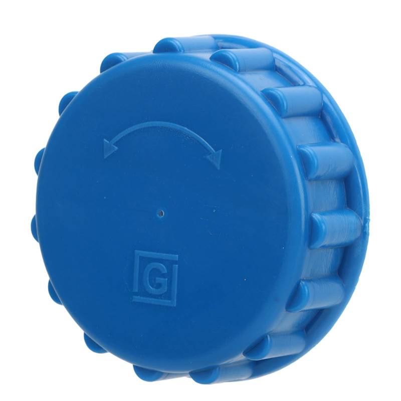 Syrisora Kraftstofftankdeckel, 58 mm, Standheizung, mit Dichtung, für Auto, LKW und Geländewagen, aus ABS und Gummi, in Blau, Silber von Syrisora