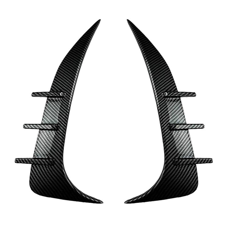 Szwaldaper, for, 2er F44 228i M235i 2020-2021 M Sport Gran Coupé 4-türige Heckstoßstange Seitenspoiler Lüftungsschlitzverkleidung Kofferraumsplitterabdeckung Lüftungsblende für Nebelscheinwerfer(Car von Szwaldaper