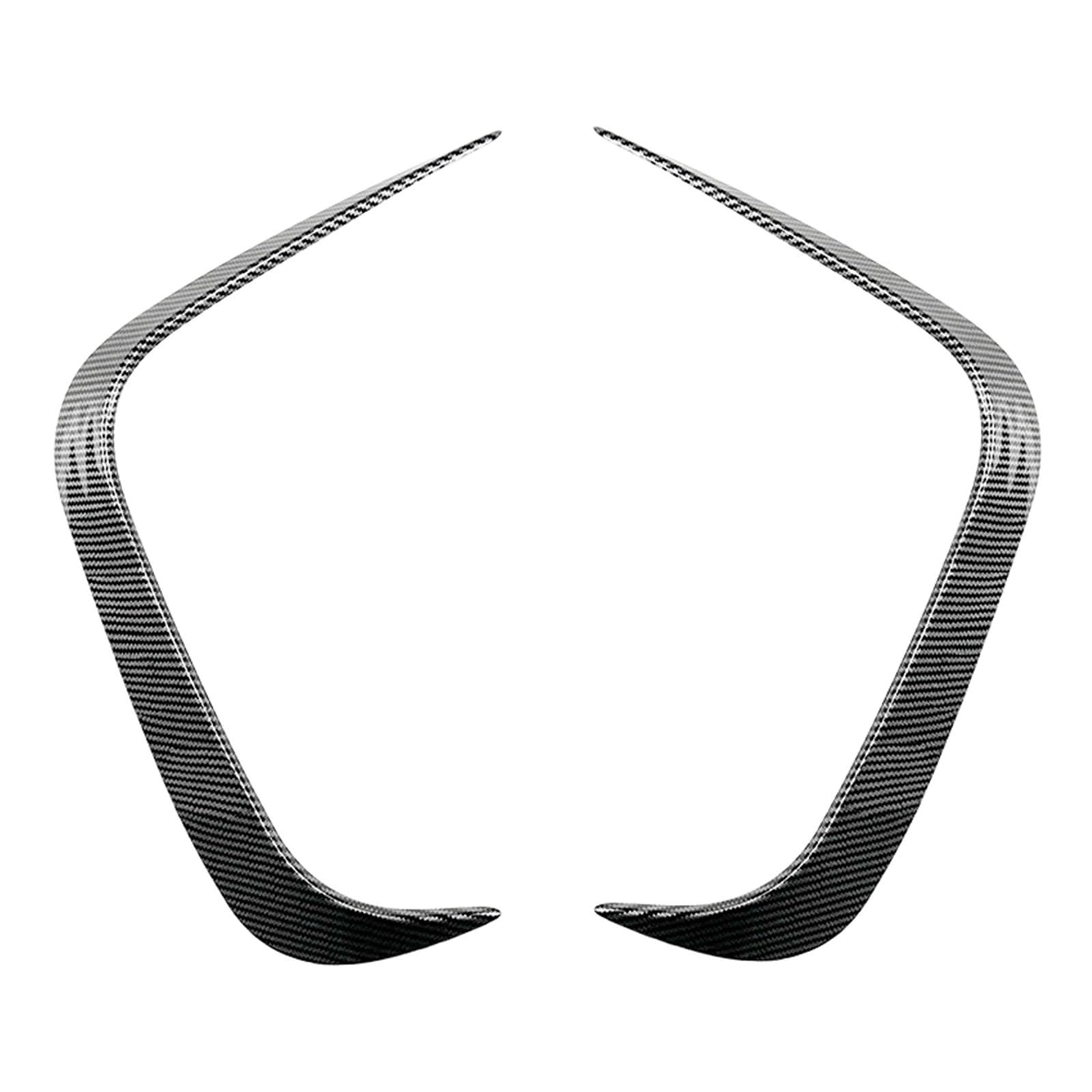 Szwaldaper, for, 2er F87 M2 Coupé 2016-2021 Heckstoßstangen-Seitenlüftungsblende, Karbonfaser-Optik/schwarz glänzend, Kofferraumspoiler-Splitterklappen Lüftungsblende für Nebelscheinwerfer(Carbon Fi Szwaldaper, for, 2er F87 M2 Coupé 2016-2021 Heckstoßstangen-Seitenlüftungsblende, Karbonfaser-Optik/schwarz glänzend, Kofferraumspoiler-Splitterklappen Lüftungsblende für Nebelscheinwerfer(Carbon Fi von Szwaldaper