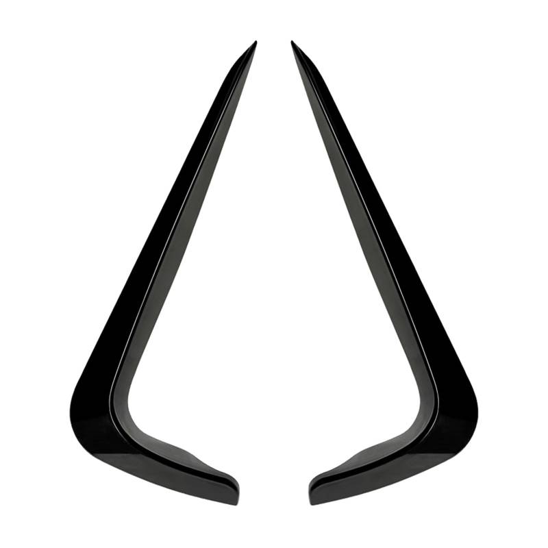 Szwaldaper, for, 3er E90 E91 LCI M Sport 325i 335i 2009-2012 Frontstoßstange Seitliche Entlüftungsöffnung Ansaugrahmen Abdeckung Zierleiste Splitter Spoiler Kit Lüftungsblende für Nebelscheinwerfer( von Szwaldaper