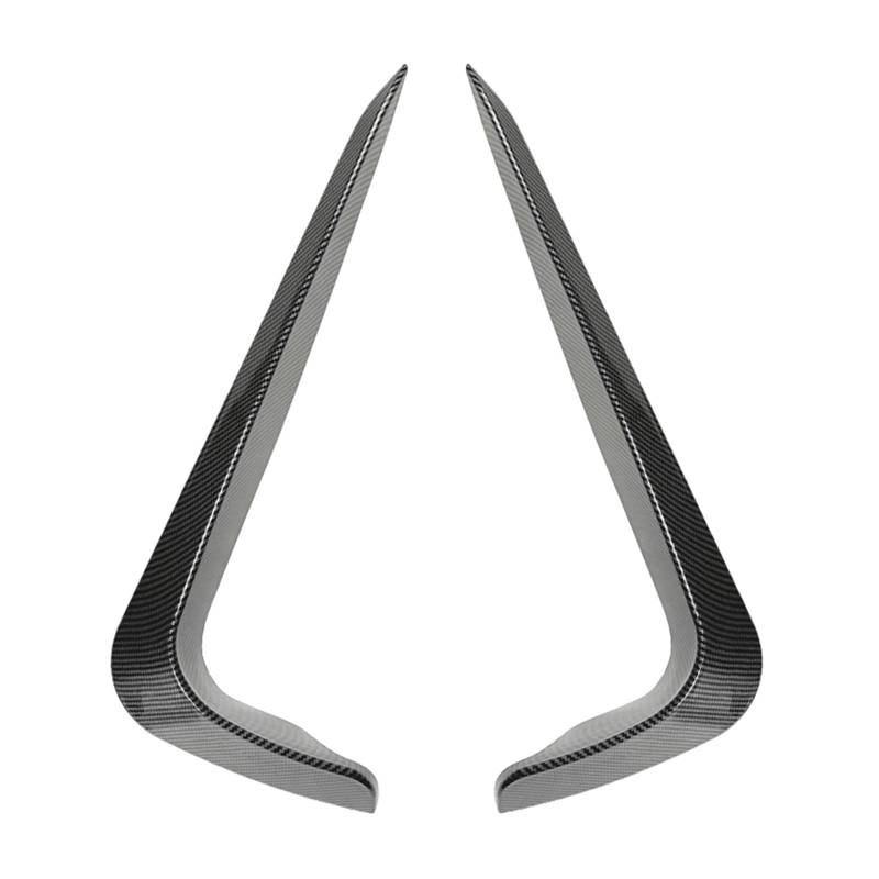 Szwaldaper, for, 3er E90 E91 LCI M Sport 325i 335i 2009-2012 Frontstoßstange Seitliche Entlüftungsöffnung Ansaugrahmen Abdeckung Zierleiste Splitter Spoiler Kit Lüftungsblende für Nebelscheinwerfer( von Szwaldaper