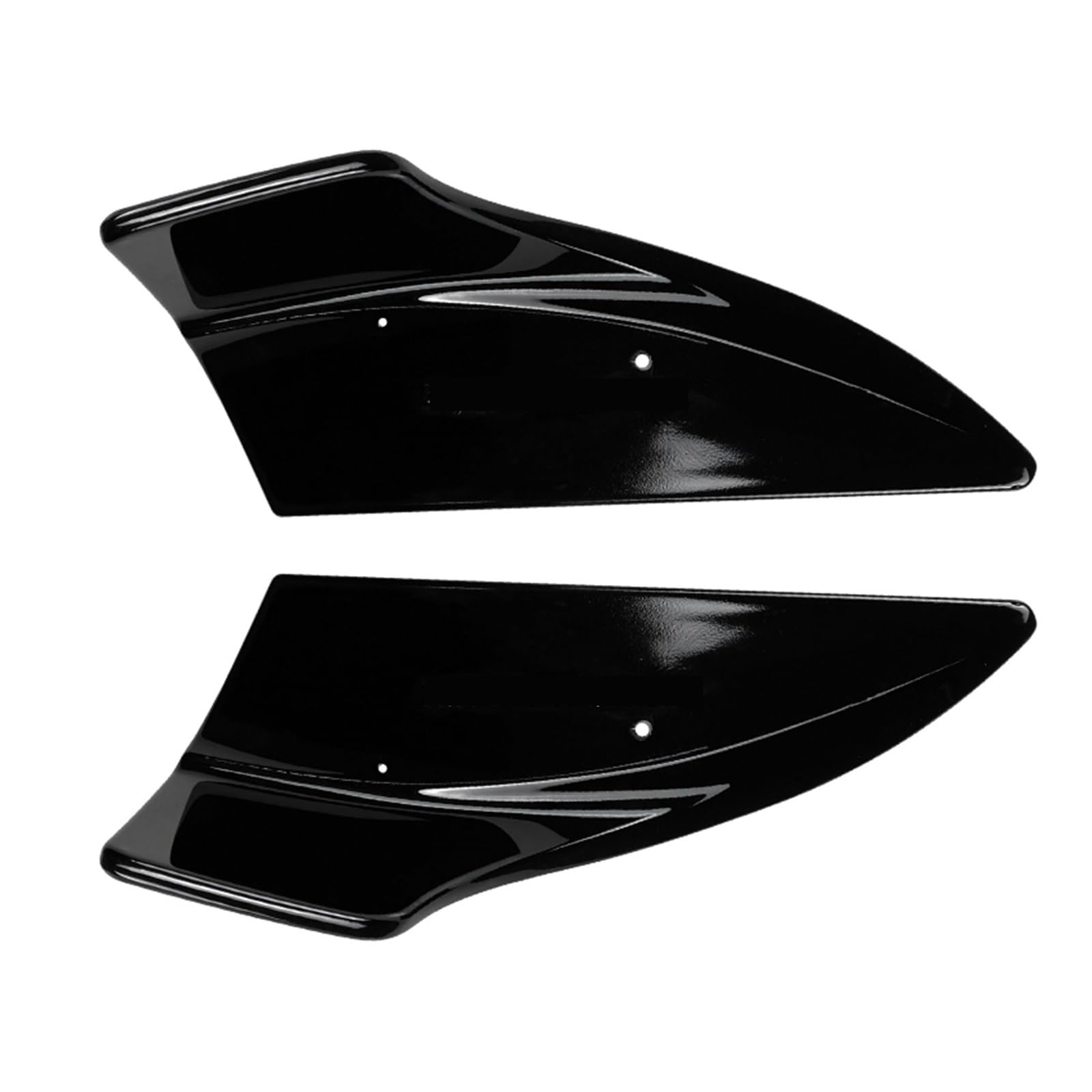 Szwaldaper, for, C-Klasse W206 C200 C30 C63 AMG 2022-2023 Frontstoßstange Seitensplitterabdeckung Entlüftungsöffnung Tagfahrlichtlampe Lüftungsblende für Nebelscheinwerfer(2X Side Cover) von Szwaldaper