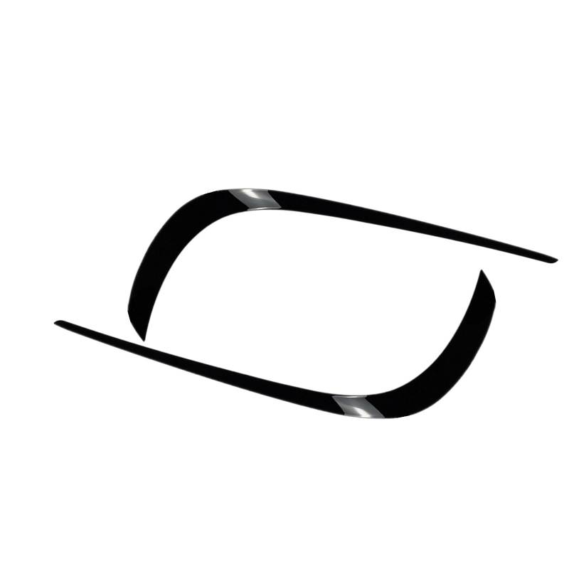Szwaldaper, for, E-Klasse S212 2013-2015 Frontstoßstange Seitensplitter Verkleidung Facelift AMG E63 Hochglanzschwarz Entlüftungs-Ansaugspoiler Lüftungsblende für Nebelscheinwerfer(Glossy Black) von Szwaldaper