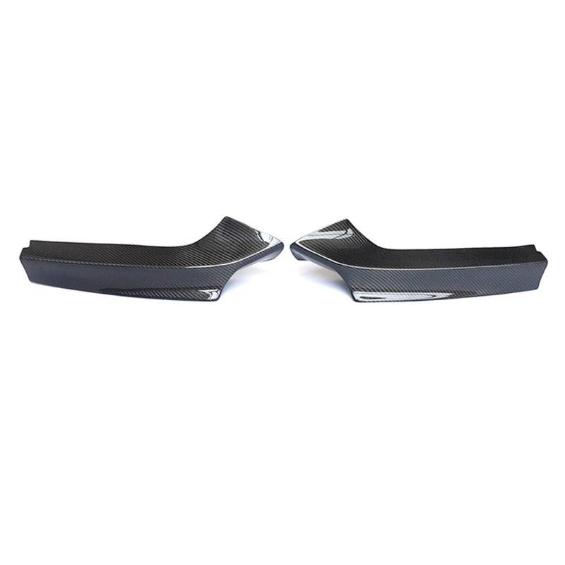 Szwaldaper, for, F22 M235i M240i M Sport 2014-2021 Frontstoßstange Seitenspoilerabdeckung Kohlefaser Auto Unterer Entlüftungsrahmen Ansaugsplitter Lüftungsblende für Nebelscheinwerfer von Szwaldaper