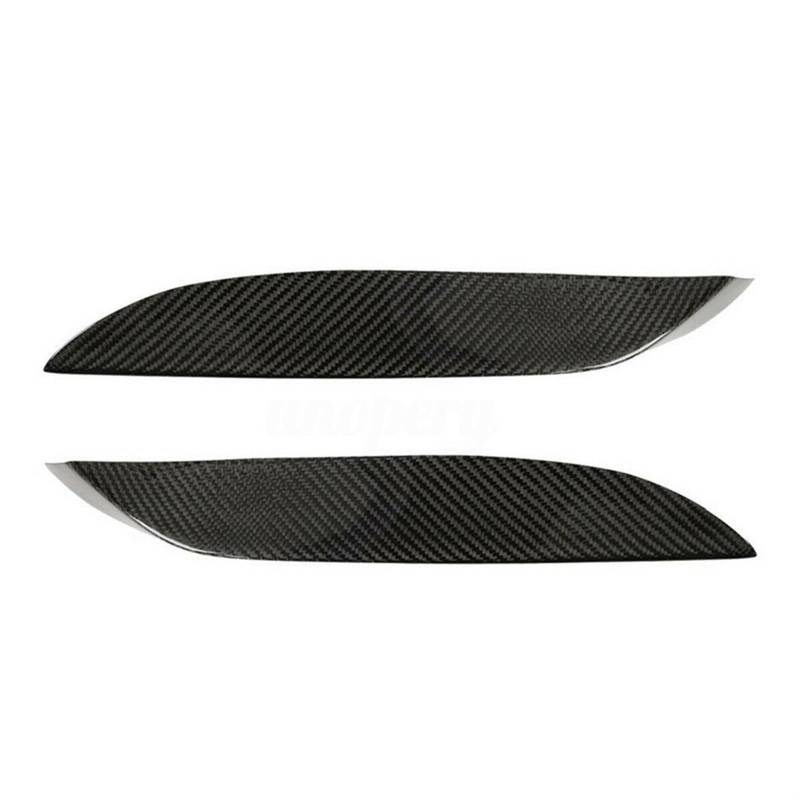 Szwaldaper, for, F80 M3 F82 F83 M4 2015-2018 Echte Kohlefaser Untere + Obere Entlüftungsblende Splitterverkleidung Frontstoßstange Seitenhaube Spoiler Cove Kit Lüftungsblende für Nebelscheinwerfer von Szwaldaper