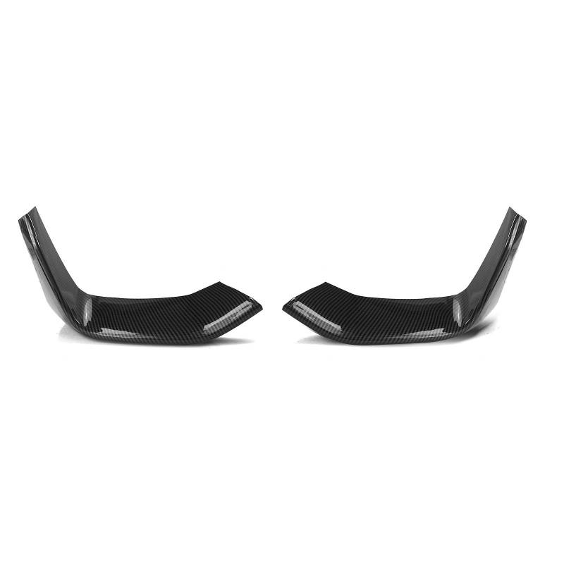 Szwaldaper, for, F80 M3 F82 F83 M4 2015-2019 Frontstoßstangen-Seitensplitterabdeckung Schwarz glänzend/Kohlefaser-Optik Ansaugspoiler Entlüftungsblende Lüftungsblende für Nebelscheinwerfer(Carbon Fi von Szwaldaper