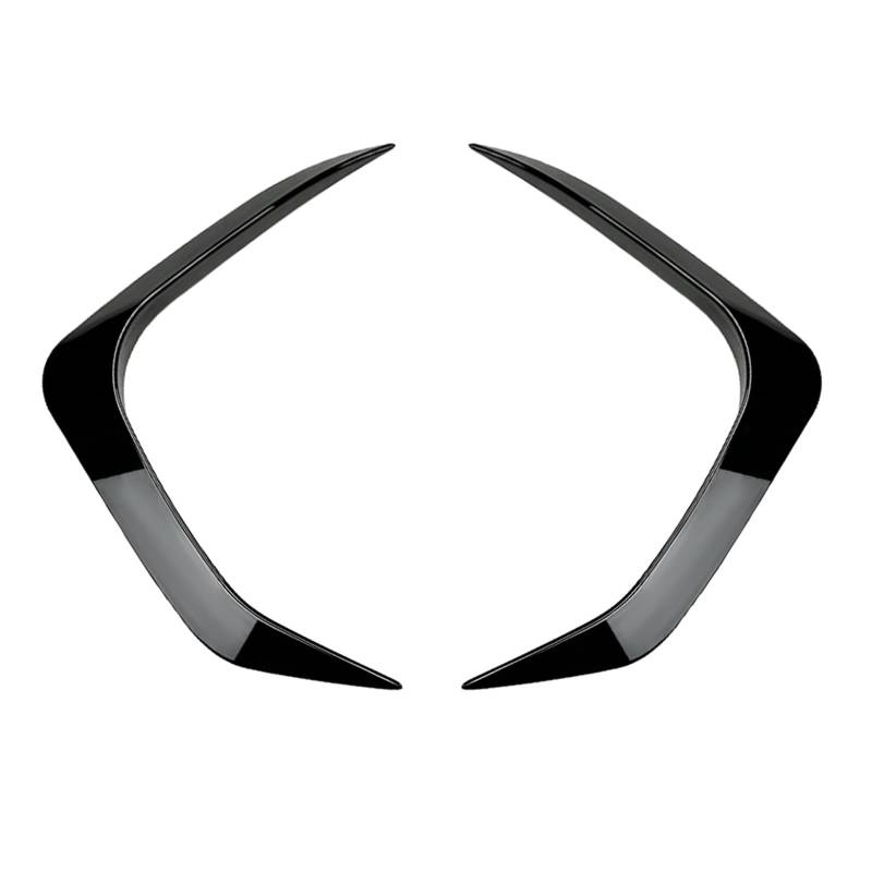 Szwaldaper, for, X1 U11 U12 M Sport 2023-2024 Frontstoßstange Seitenentlüftung Spoilerverkleidung Lufteinlass Entlüftungsrahmen Splitter Lippenabdeckung Canards Kit Lüftungsblende für Nebelscheinwer von Szwaldaper