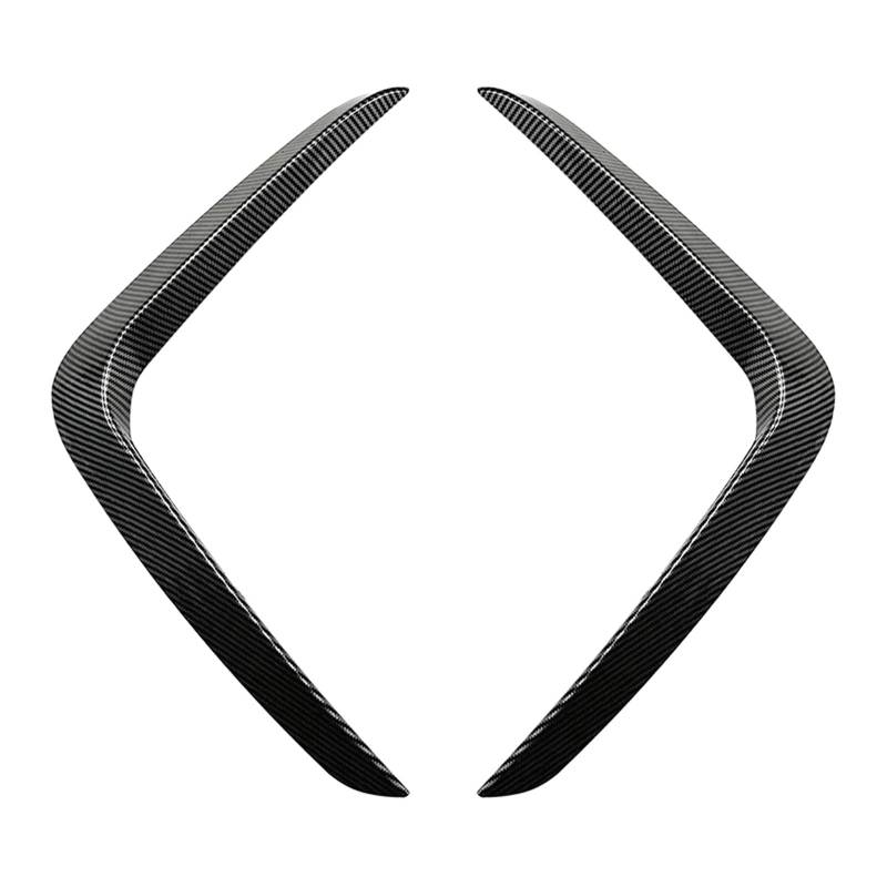 Szwaldaper, for, X3 X4 G01 G02 M Sport LCI 2022-2023 Auto Frontstoßstange Seitliche Entlüftungsabdeckung Verkleidung Nebelscheinwerfer Lampe Ansaughaube Rahmen Splitter Lüftungsblende für Nebelschei von Szwaldaper