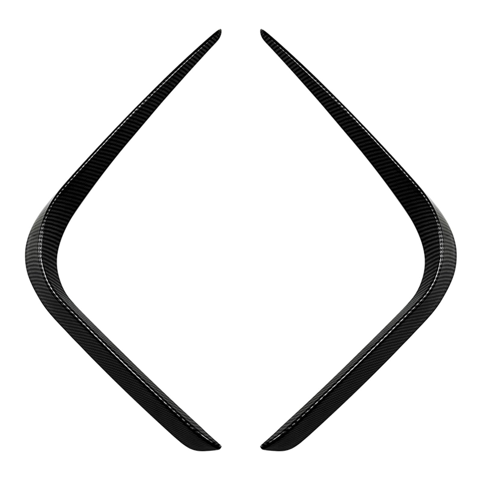 Szwaldaper, for, X5 G05 M Sport 2019-2023 Frontstoßstange Lüftungsschlitzverkleidung Schwarz glänzend/Kohlefaseroptik Ansaugrahmen Spoiler Splitter Lüftungsblende für Nebelscheinwerfer(Carbon Fiber Szwaldaper, for, X5 G05 M Sport 2019-2023 Frontstoßstange Lüftungsschlitzverkleidung Schwarz glänzend/Kohlefaseroptik Ansaugrahmen Spoiler Splitter Lüftungsblende für Nebelscheinwerfer(Carbon Fiber von Szwaldaper