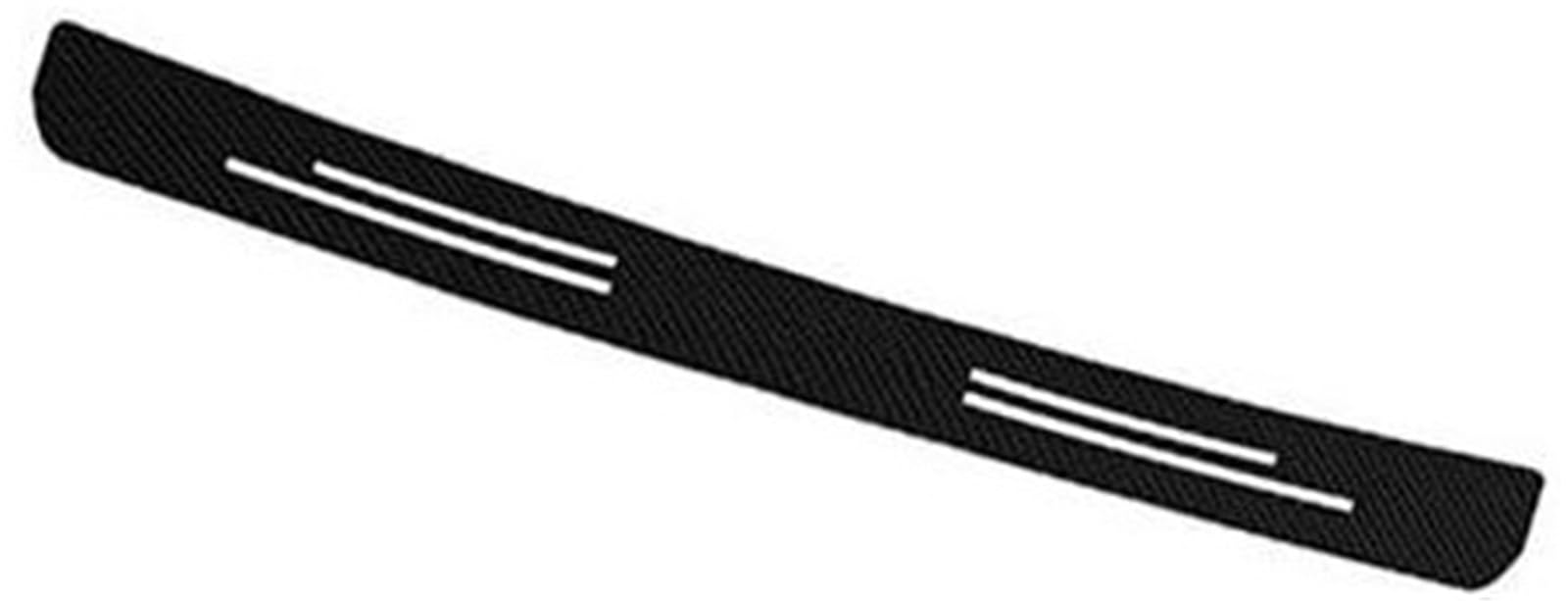 Szwaldaper, for Chevrolet, for Equinox Auto-Heckkoffer-Stoßstangen-Schutzplatte, kratzfester Kohlefaser-Schutz, Gummi-Aufkleberstreifen Auto-Heckstoßstangenschutz aus Gummi von Szwaldaper